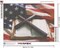 🇺🇸 Patriotic USA Flag 5D Diamond Painting Kit – DIY Full Drill Mosaic for Home Wall Decor, 11.8 x 15.8 in